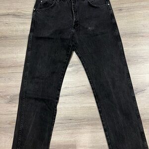 Wrangler Black Denim Jeans